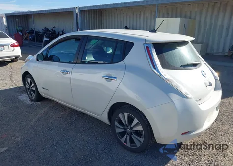2016 Nissan Leaf Sv из США, поврежденный, VIN 1N4BZ0CP7GC307316